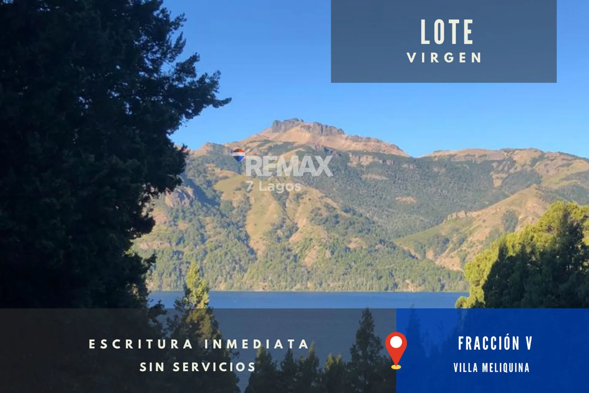 LOTE 2500 m2 en MELIQUINA - Vistas al lago foto 2