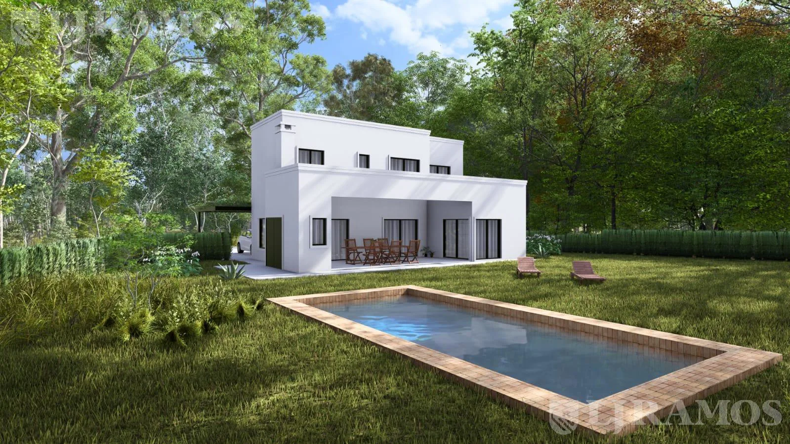 Casa a estrenar en Barrio San Matias con pileta A3 PG