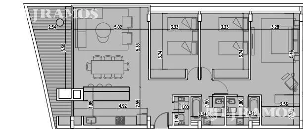 Departamento en venta en Buenavista - Don Francisco 3201 Torre DF 1° Piso A foto 2