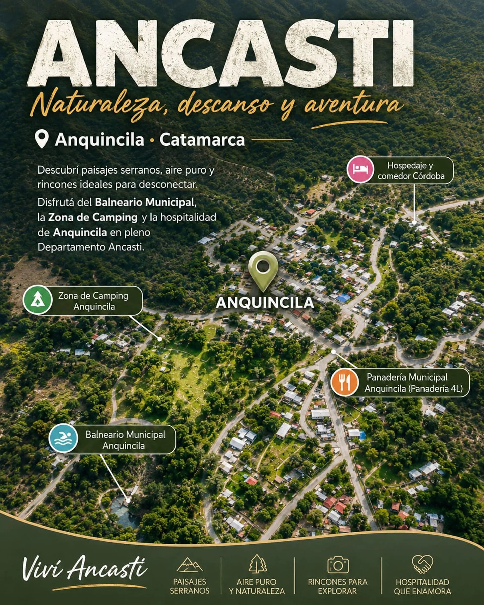 SE VENDE POTENCIAL LOTE 1000M2 ANQUINCILA/ANCASTI foto 2