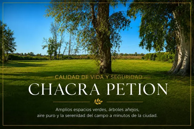 VENTA LOTE CHACRA PETION CAÑUELAS