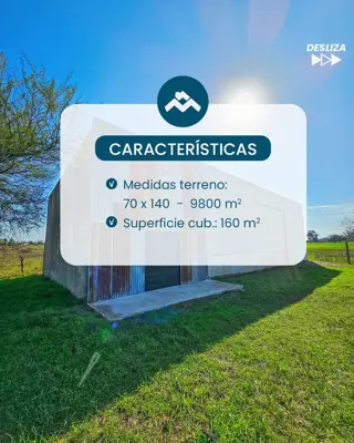 Galpón en venta San José . 160 m2, lote 70×140, servicios foto 2