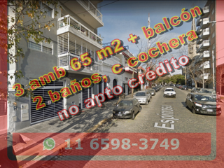 Departamento en Venta en Caballito 3 ambientes 65 m2 + balcón y cochera, al frente - Espinosa 1100 foto 1