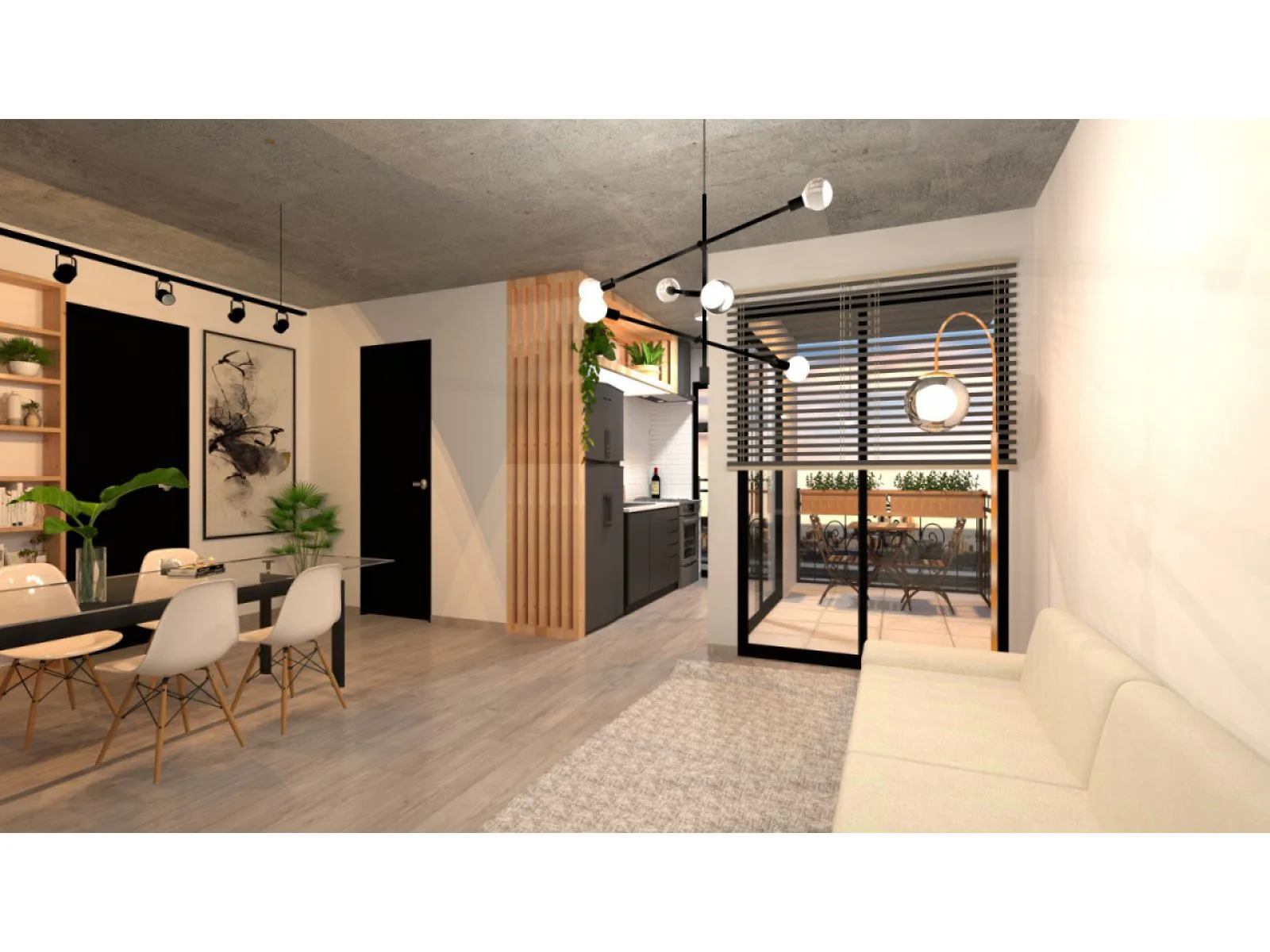 DPTO DE 1 AMBIENTE EN VENTA EN POZO - HARMONY III - MUÑIZ - FINANCIADO foto 4