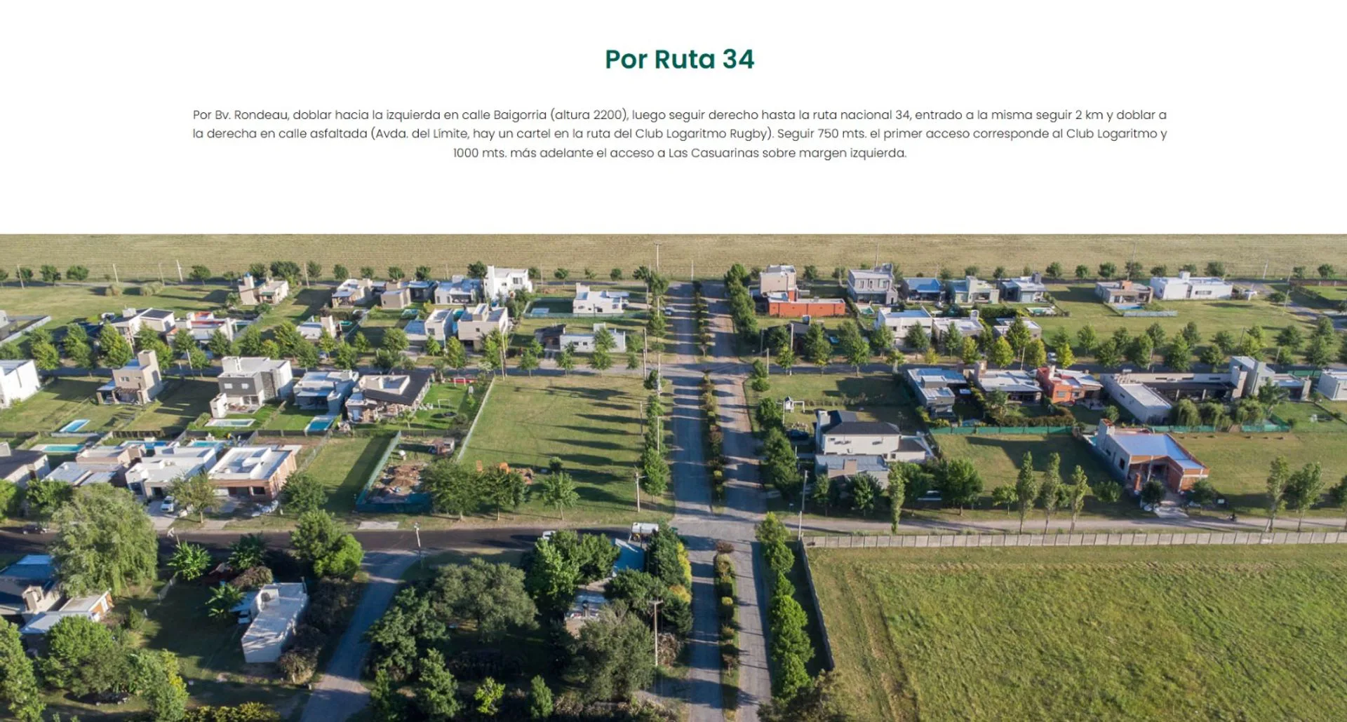 Lote 476M2 Las Casuarinas Barrio Cerrado Ibarlucea foto 2