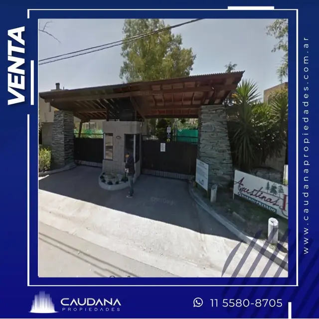 Casa de tres ambientes con pileta - Barrio Agustinas - Villa Udaondo