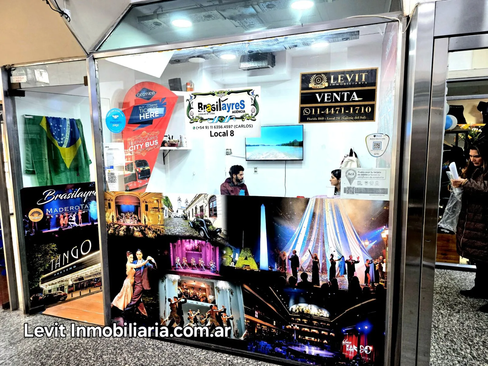 VENTA LOCAL FLORIDA 400 Galería VIA FLORENCIA - PB y SubSuelo - Pleno CENTRO