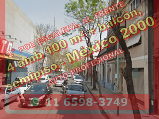 Departamento en Venta en Balvanera 4 ambientes 100 m2 + balcón, 2do por escalera – Mexico 2200 foto 1