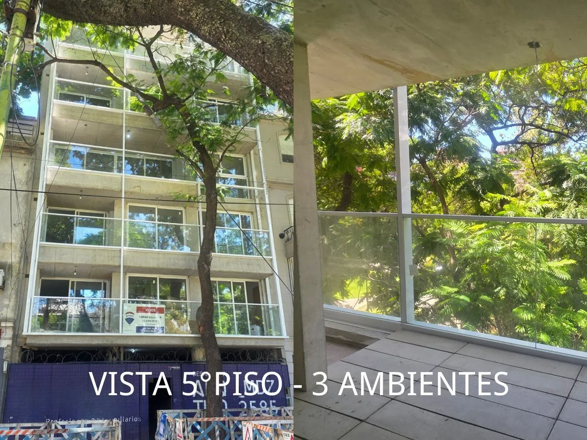 BELGRANO DEPARTAMENTO VENTA 3 AMBIENTES A ESTRENAR