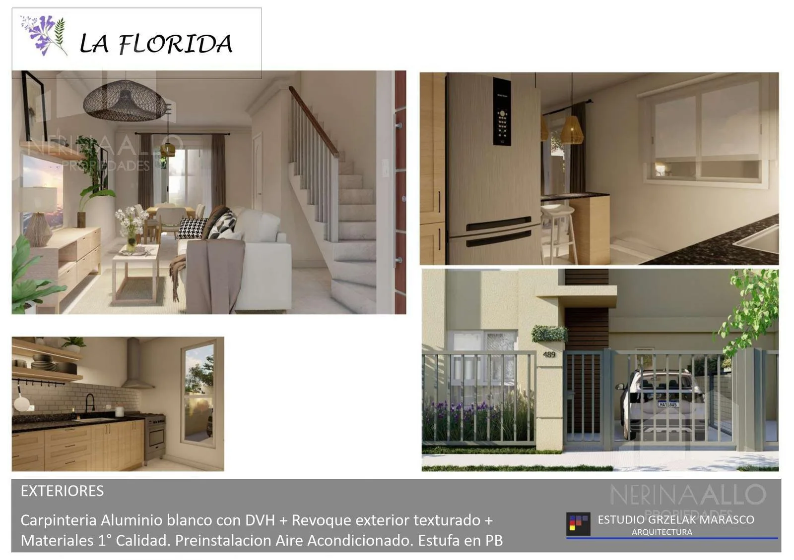 COMPLEJO DE 4 VIVIENDAS EN CONDOMINIO 3 AMBIENTES - ITUZAINGÓ NORTE foto 3