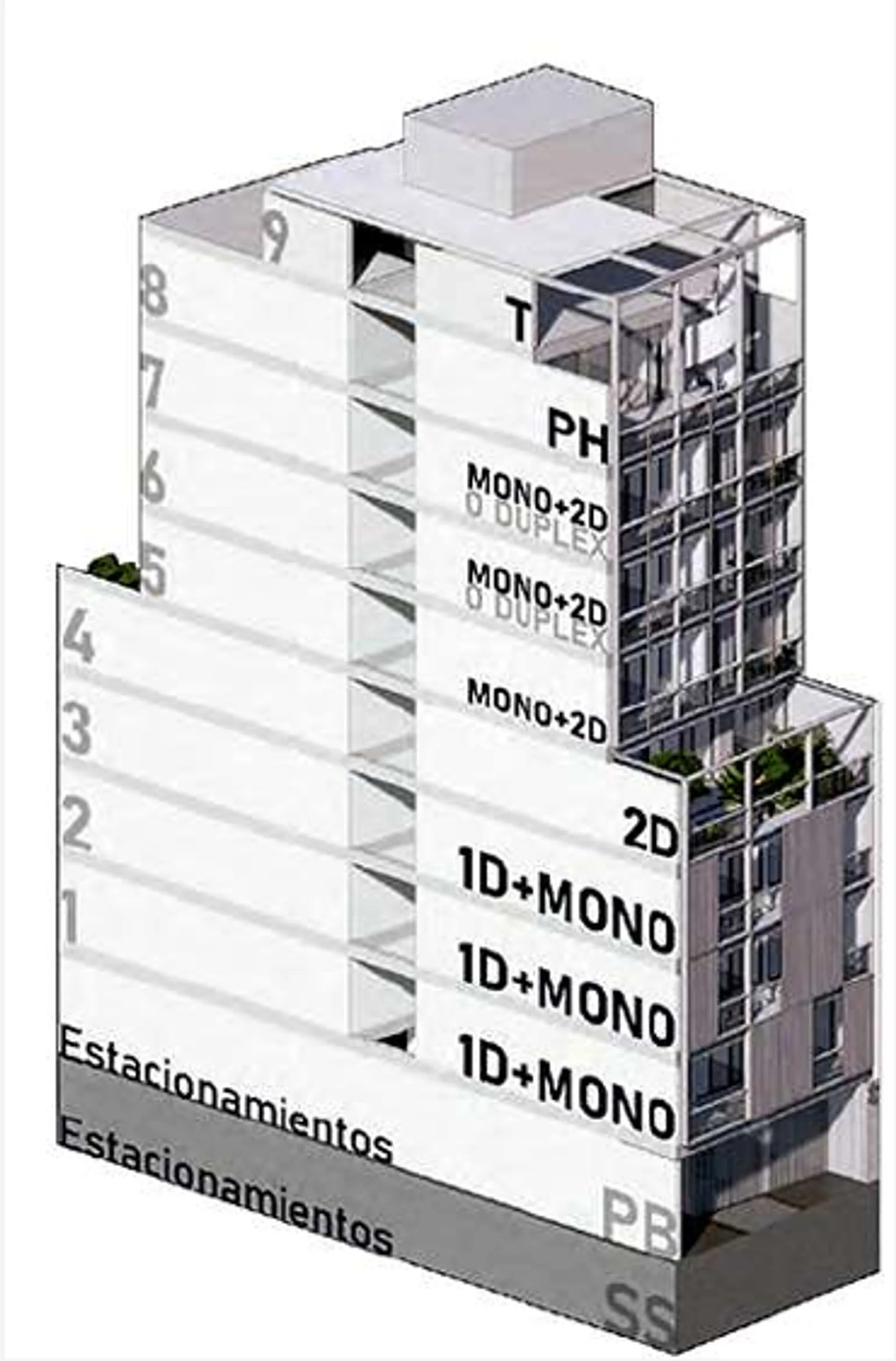 DPTO. 1 DORM. EN POZO BARRIO CENTRO "TORRE JARDIN" foto 4