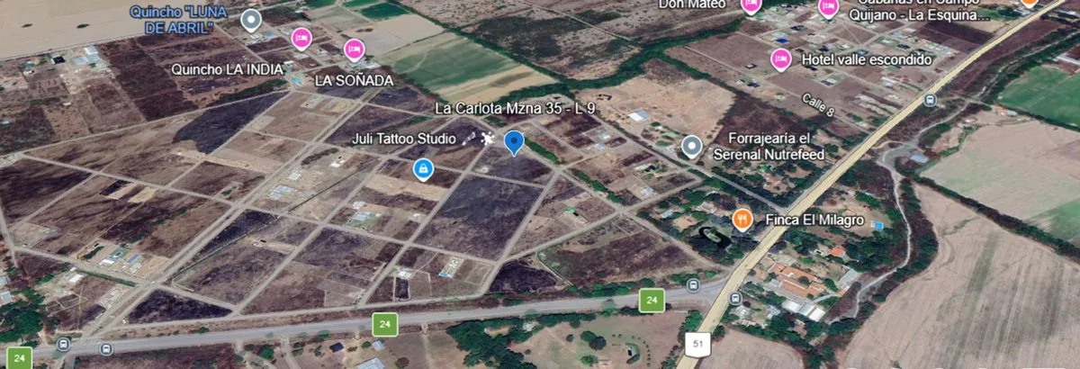 VENTA TERRENO LA CARLOTA - CAMPO QUIJANO - 606 m2 foto 4