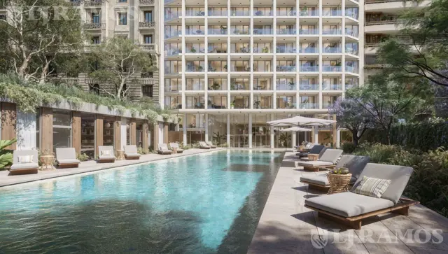 Residencias, a metros de Plaza San Martín y cerca de Recoleta. Proyecto de CRED diseñado por McCormack Asociados, con 122 unidades desde monoambientes