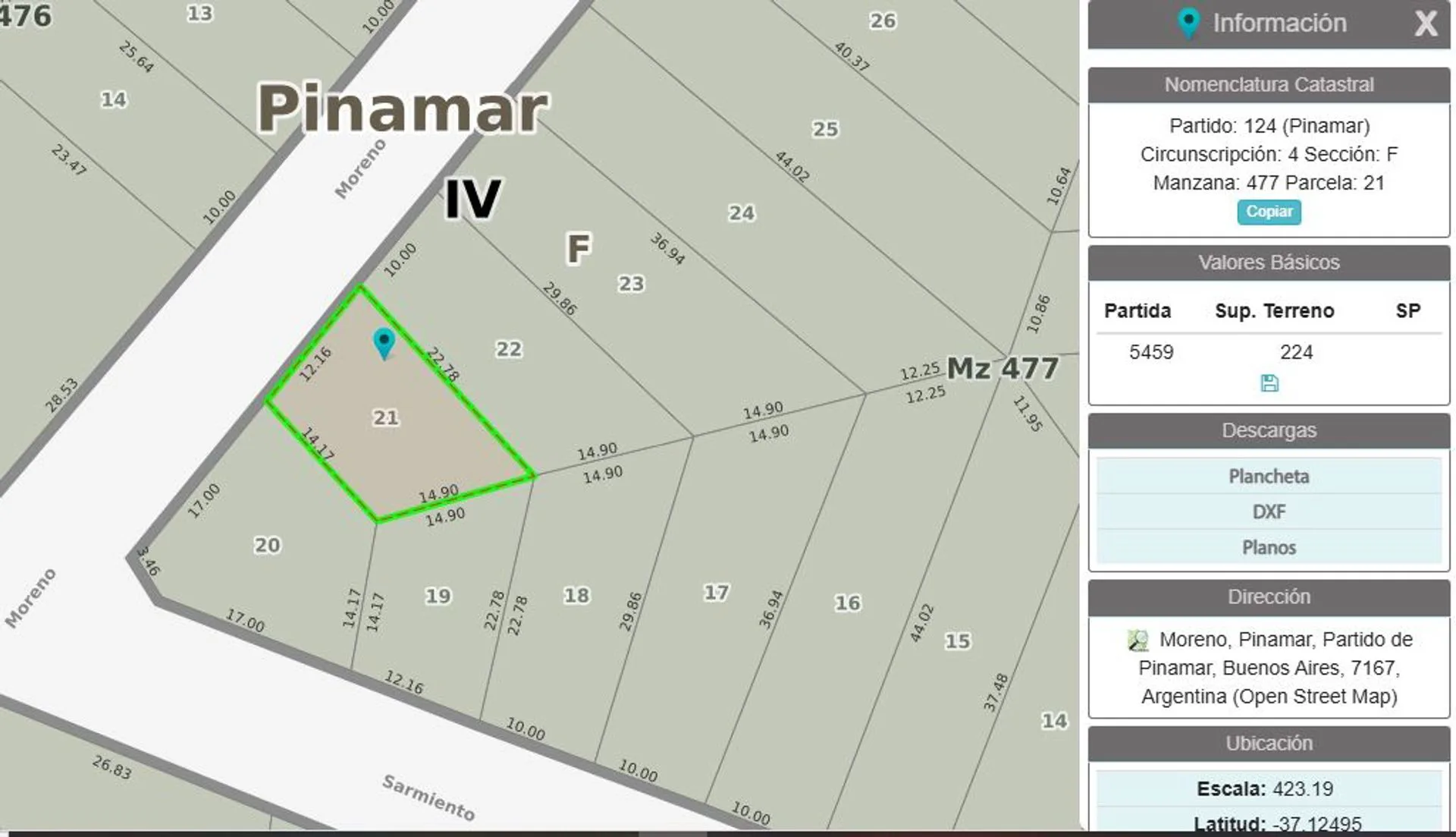 Venta Lote  Mar de Ostende 4 cuadras del mar foto 5