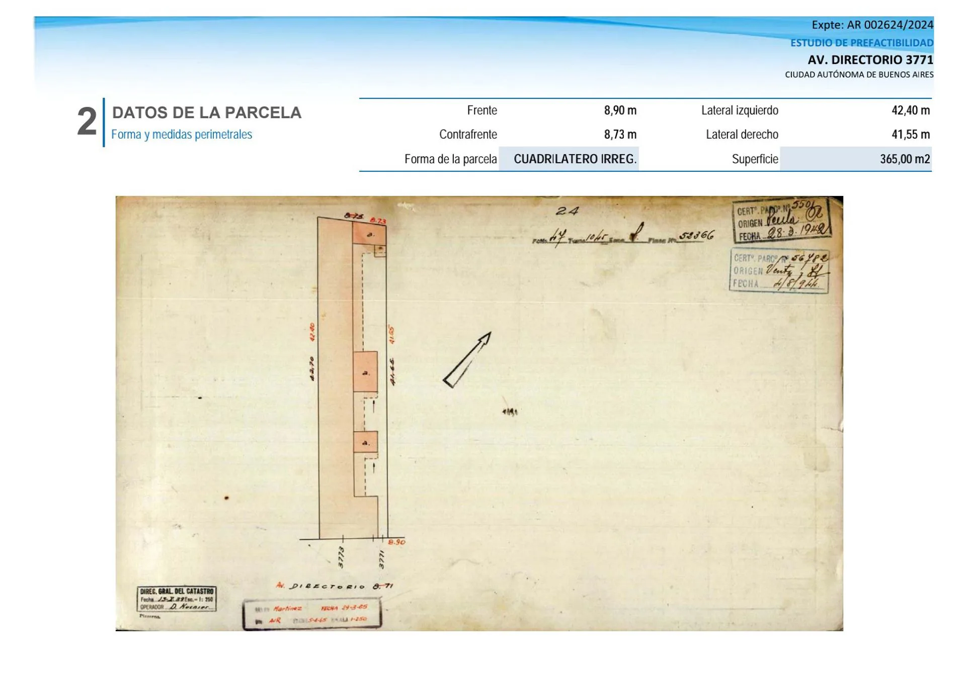 Venta Lote USAA Floresta 1.173 m² vendibles foto 5