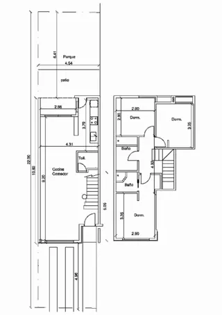 Casa tipo duplex de 4 ambientes en el Barrio Nuevo Quilmes foto 2