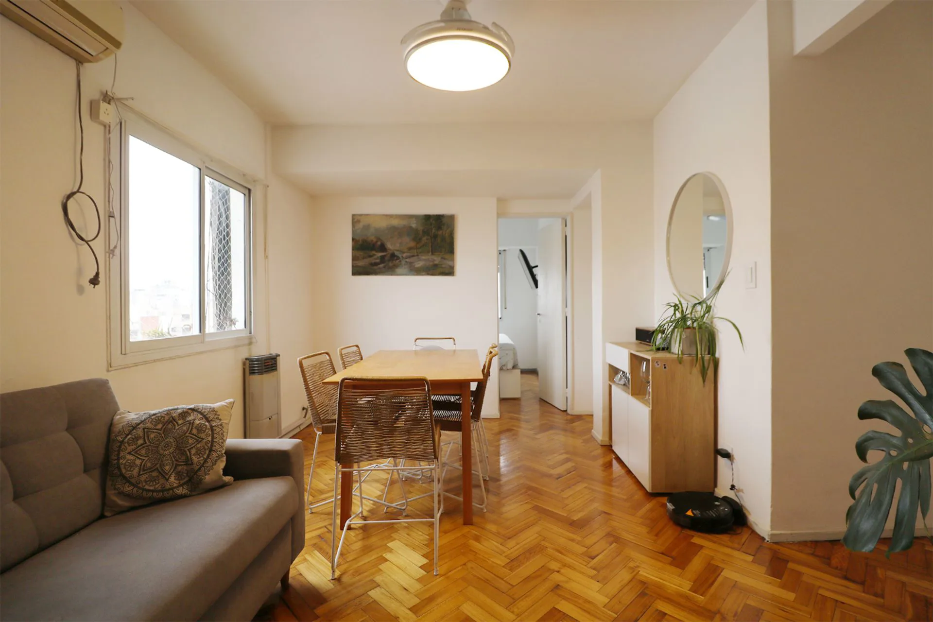 Venta Depto en torre 3 amb. Almagro, todo luz foto 2