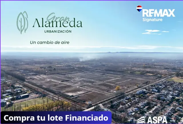 VENTA TERRENO GRAN ALAMEDA CIPOLLETTI
