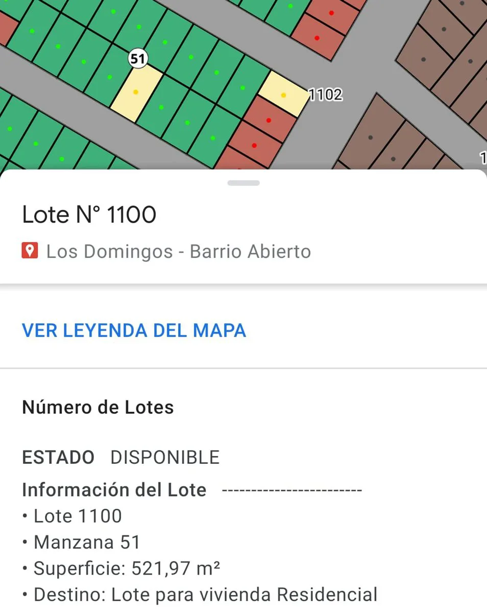 VENTA LOTE EN BARRIO LOS DOMINGOS ETAPA 2 - PLAN foto 3