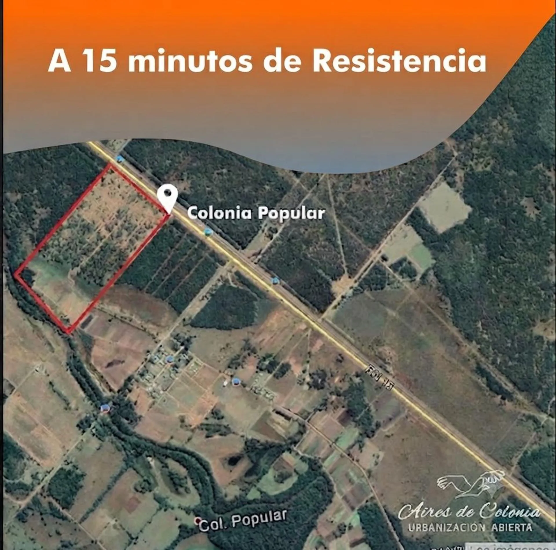 Terreno Venta 600 m² Colonia Popular Chaco foto 3