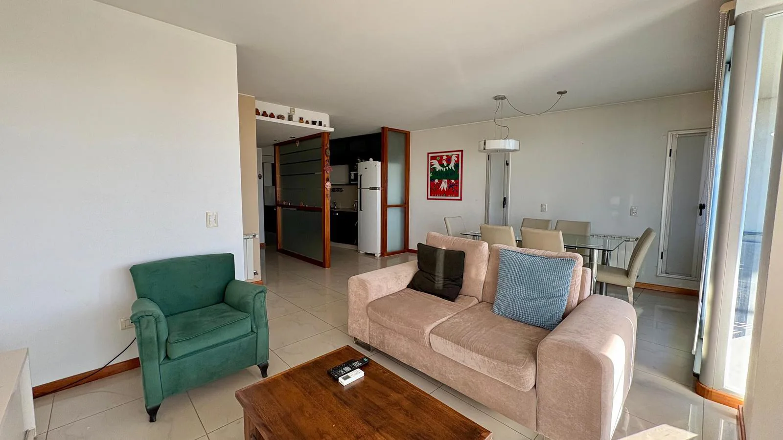 Rivadavia 2200 - Departamento en alquiler de 2 dormitorios amueblado - Rosario, Pichincha foto 3