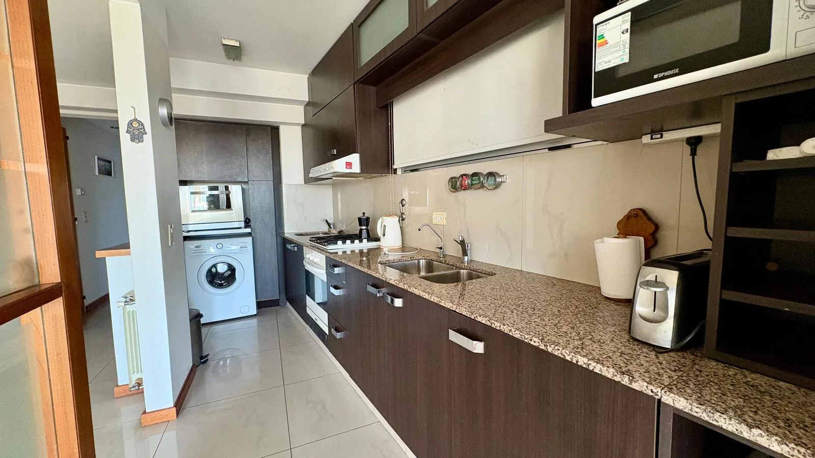 Rivadavia 2200 - Departamento en alquiler de 2 dormitorios amueblado - Rosario, Pichincha foto 5