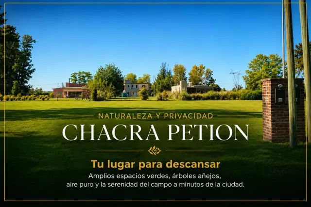 VENTA LOTE CHACRA PETION CAÑUELAS