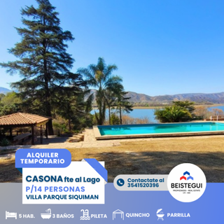 CASA CON COSTA AL LAGO para 14 Personas foto 1