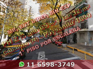 NUEVO PRECIO - PH Venta en Caballito (Norte) 2 1/2 ambientes 65 m2 + terraza 32 m2 - Paysandú 1600 foto 1