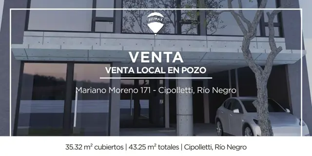VENTA LOCAL EN POZO, CIPOLLETTI