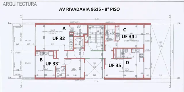 Departamento Excelente 1 y 2 Amb A Estrenar En POZO Comienzo obra Diciembre 2018
