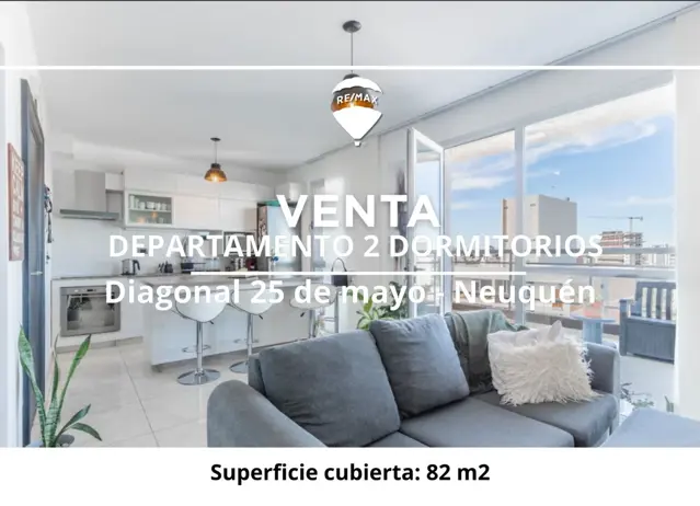 VENTA DEPARTAMENTO 2 DORMITORIOS CENTRO NEUQUEN