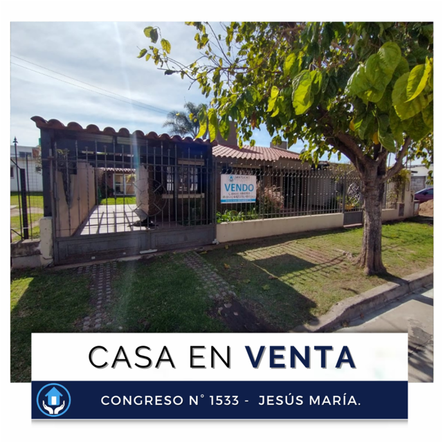 VENTA / Casa en Jesús María.