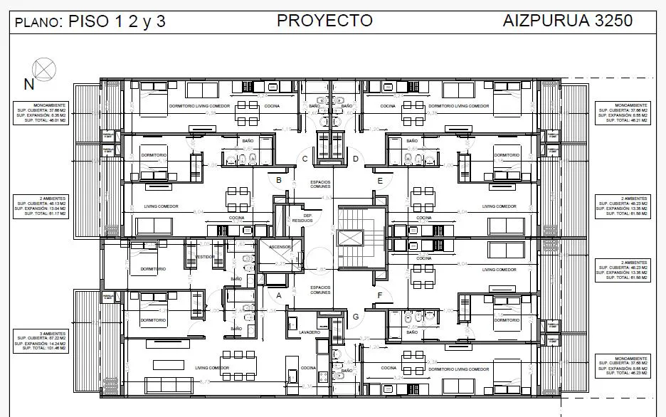 Departamento 3 ambientes a estrenar (en pozo) - Aizpurúa 3250 1°A, Villa Urquiza foto 4