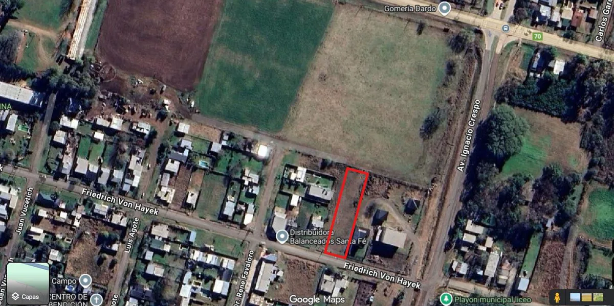 VENTA EXCEPCIONAL LOTE EN RECREO A 150 DE RUTA 70 foto 2