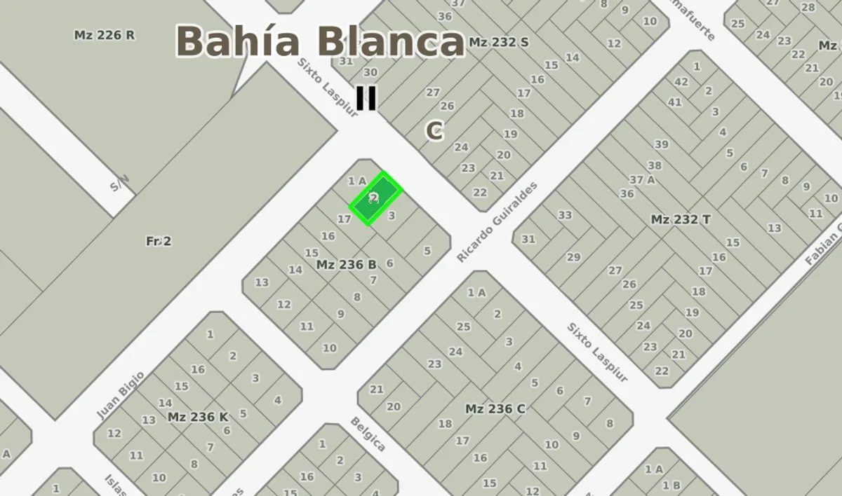 VENTA DE LOTE SOBRE SIXTO LASPIUR 313 M2 foto 4