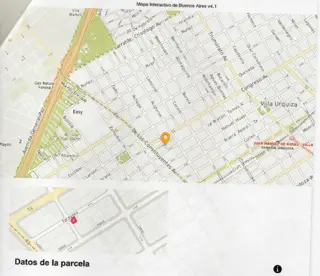 VILLA URQUIZA/ LOTE ESQUINA P/CONSTRUCCIÓN foto 1
