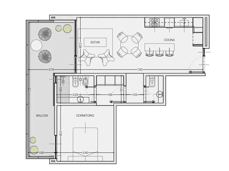 Departamento en venta en Villa Devoto - Campana 3866 1°A foto 3