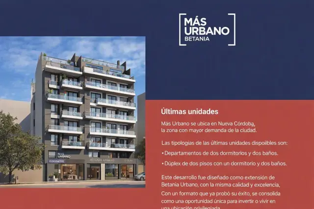 Venta Departamento en Nueva Córdoba Mas 2 dormitorios