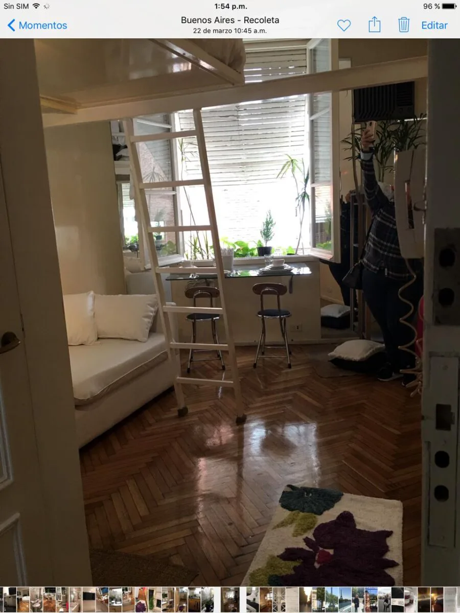 Recoleta, Francisco de Vittoria 2300, 1 amb, 30m2, u$s 500 + expensas + servicios. foto 3