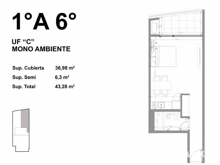 Departamento - Villa del Parque foto 3
