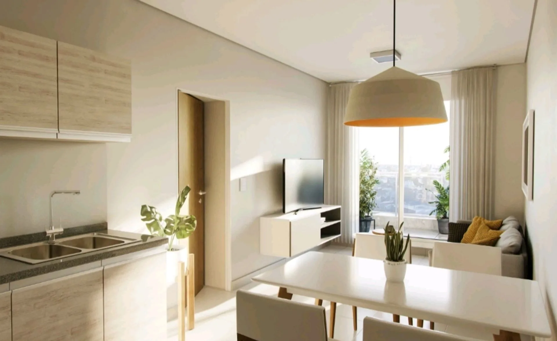 VENTA DEPTO 1 DORM. MSR MODENA 64 foto 2