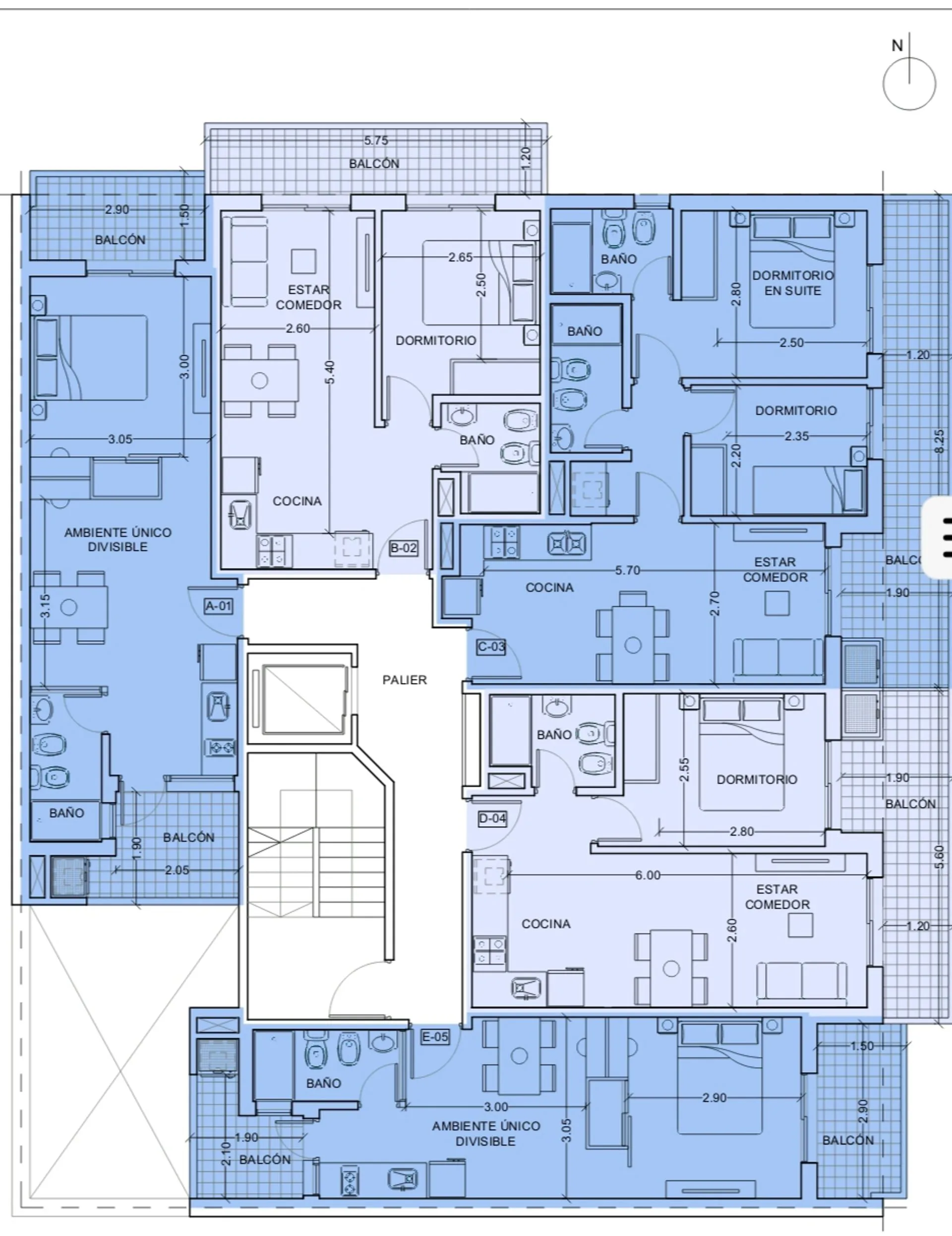 VENTA DEPTO 1 DORM. MSR MODENA 64 foto 4