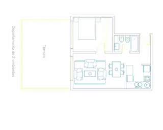Deptos de 2 ambientes a estrenar en alquiler c/ cochera foto 1