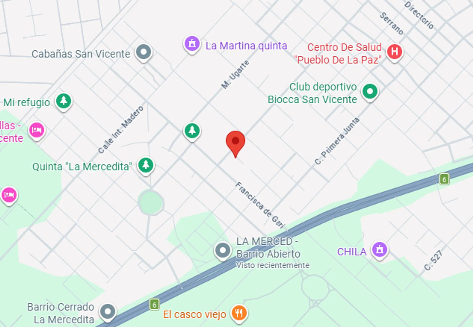 VENTA LOTE SAN VICENTE LA MERCED 595M2 foto 5