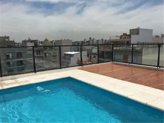 PALERMO HOLLYWOOD ALQUILER SIN MUEBLES AMPLIO DOS AMBIENTES CON COCHERA BAÑO EN SUITE + TOILETTE + BALCON + EDIFICIO CON PISCINA foto 3