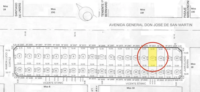 TERRENO 360 mts2 – Av. SAN MARTÍN AL 2900 foto 3