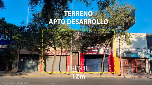 VENTA LOTE APTO DESARROLLO