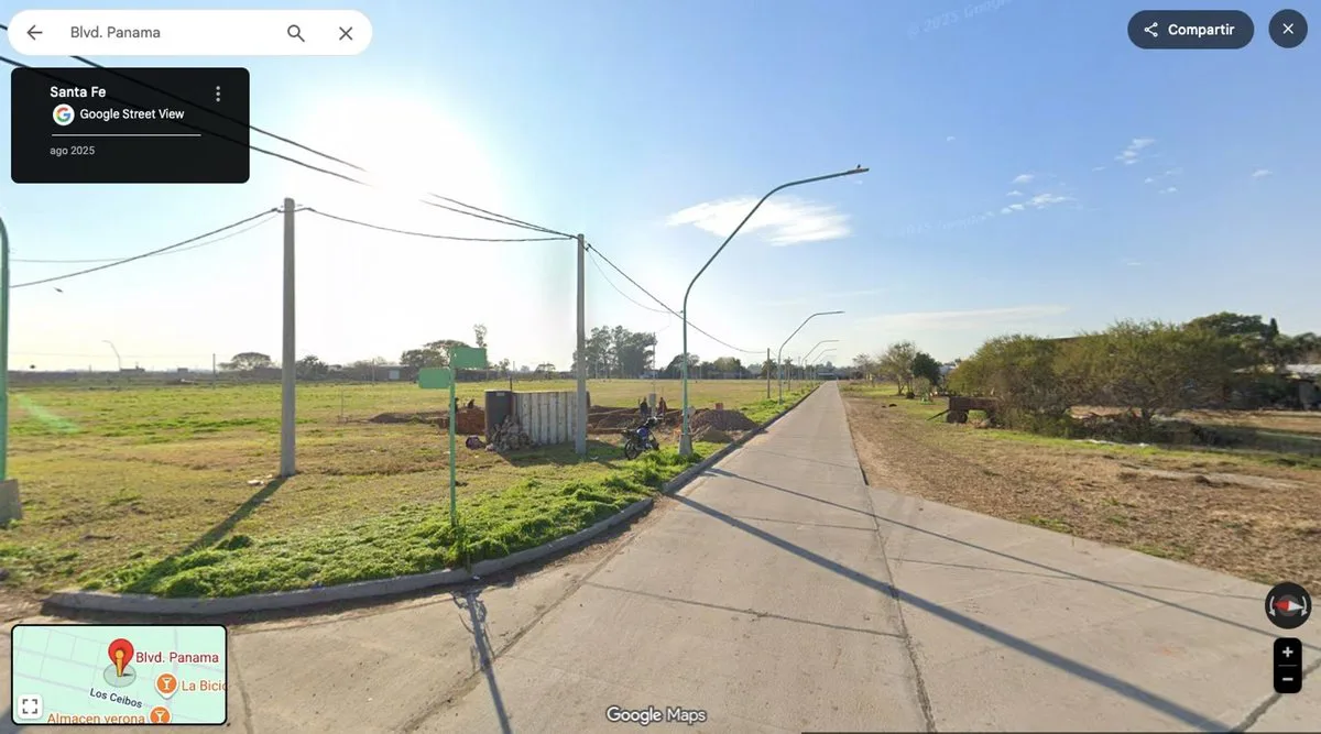 Venta Lote de 200 m2 en Praderas 5 sobre BV Panama