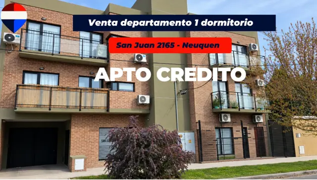 VENTA DEPTO 1 DORMITORIO - BVD SAN JUAN -NEUQUEN